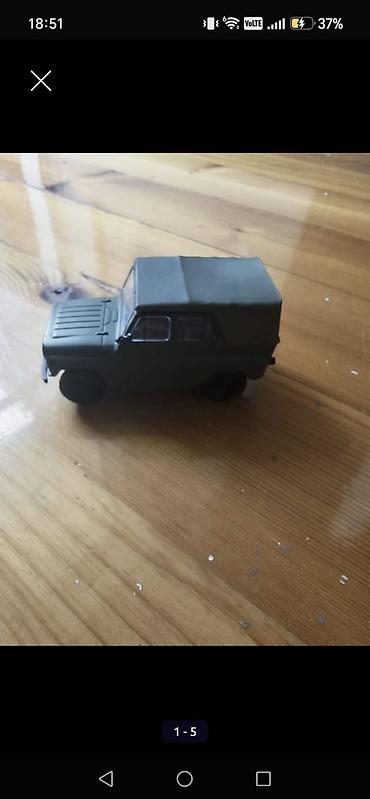 mili saz: MiQyaslı kolleksiya modeli – UAZ-469 (1:43) - Brend: DeAgostini (alt — 4