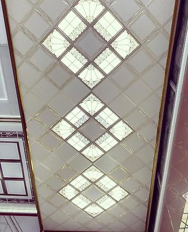 Asma tavanlar: Alminyum asma tavanların geniş çeşidləri var yeni model keram rənginə — 13