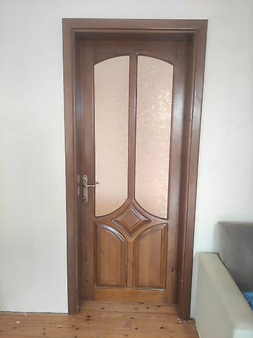 Taxta iç qapılar dəsti - Material: massiv taxta (təbii ağac