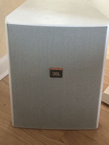 Микрофоны: Б/у JBL Колонка, Тип - Акустическая, цвет - Бежевый