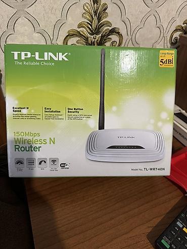 tp link 8151n: TP-Link TL-WR740N simsiz N router - Sürət: 150 Mbps Wireless N - — 1