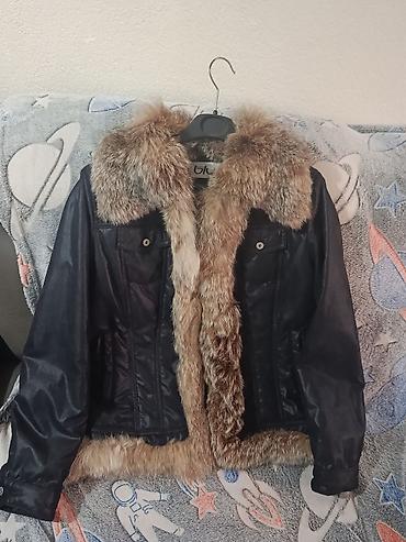 jakna s: Jakna sa krznom verovatno zecijem.Blylos vintage Italy Velicina M/L - — 2