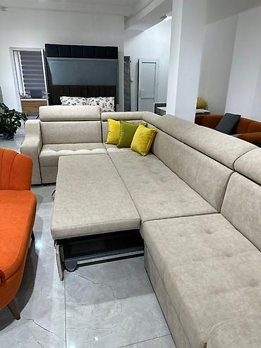 sofa: Просторный модульный угловой диван с раскладным механизмом — 2