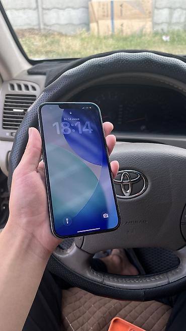 iphone 13 p: IPhone 13 Pro Max, Б/у, 128 ГБ, Голубой, Защитное стекло, Чехол, Коробка, 79 % — 3