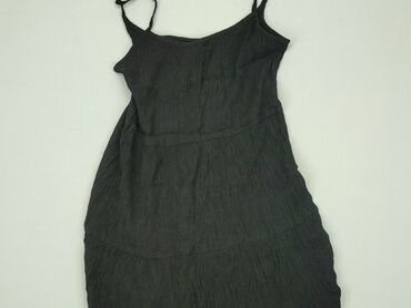 czarna sukienki na ramiączkach: Sukienka, M, H&M, stan - Bardzo dobry