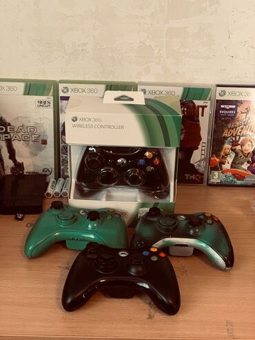 Xbox 360 & Xbox: Xbox 360 Slim. Now Vrlo malo koraćen 4 dzojstika prima orginal i — 11