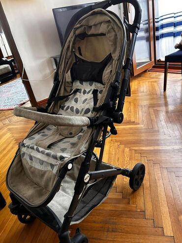 cybex uşaq arabası: Uşaq arabası – yüngül və praktik şəhər tipi - Rəng: bej/boz tonlarda