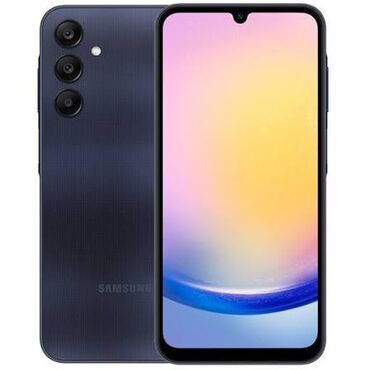 новые телефоны: Samsung Galaxy A25, Б/у, 256 ГБ, цвет - Синий, 2 SIM