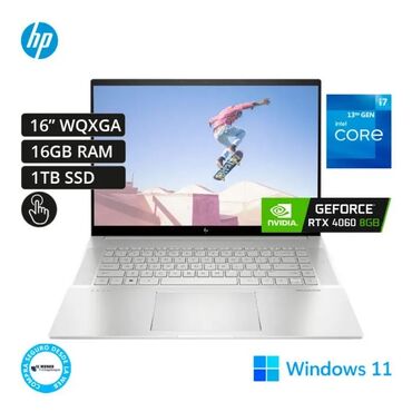 HP: Yeni HP Envy, 16 ", Intel Core i7, 1 TB, Ünvandan götürmə, Pulsuz çatdırılma