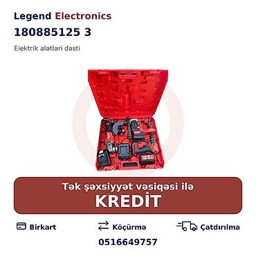 masa ustu drel: Elan başlığı: Elektrik alətlər dəsti 180885125 3 Elektrik alətləri — 1