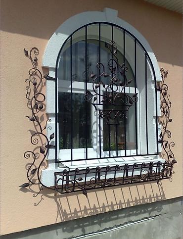 çiçəklər: 070-879-88-41 Isdeye uyğun Pəncərə üçün dəmir barmaqlıqlar və — 2