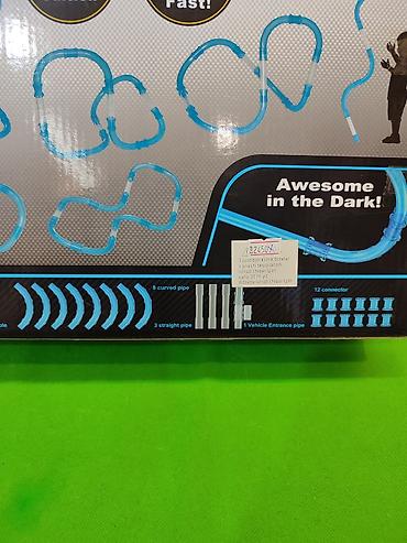 Игрушки: Трек трубопровод с машинкой игрушка для детей🛣️ Комплектация товара — 9