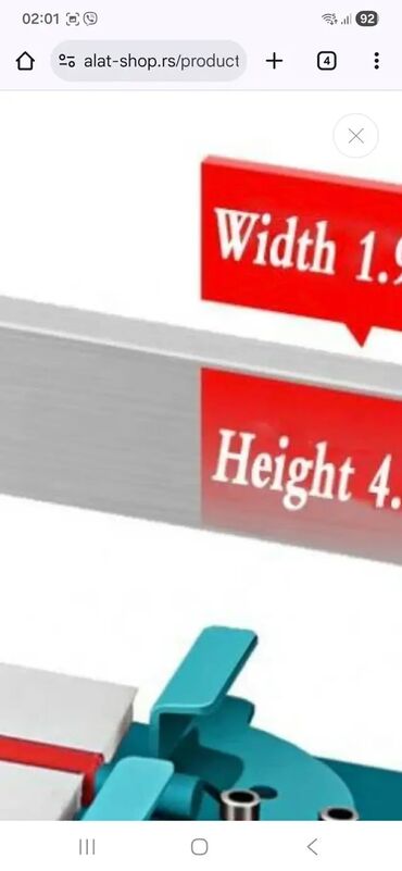 Sekači za keramiku i pločice: Profesionalni ručni rezač pločica za velike formate - Masivna — 4