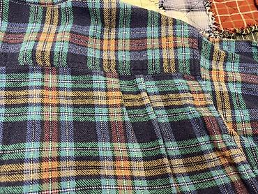 Köynəklər: Flanel köynək – düyməli, uzunqol - Material: 100% pambıq (etiketdə — 8