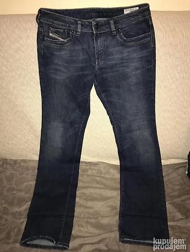 Farmerke: Original DIESEL farmerice 32/33 KAO NOVE 100% cotton Polustruk 44cm — 12