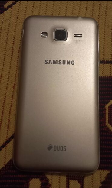 samsung galaxy j3 2016 qiymeti: Samsung Galaxy J3 2016, 8 GB, rəng - Qızılı, İki sim kartlı