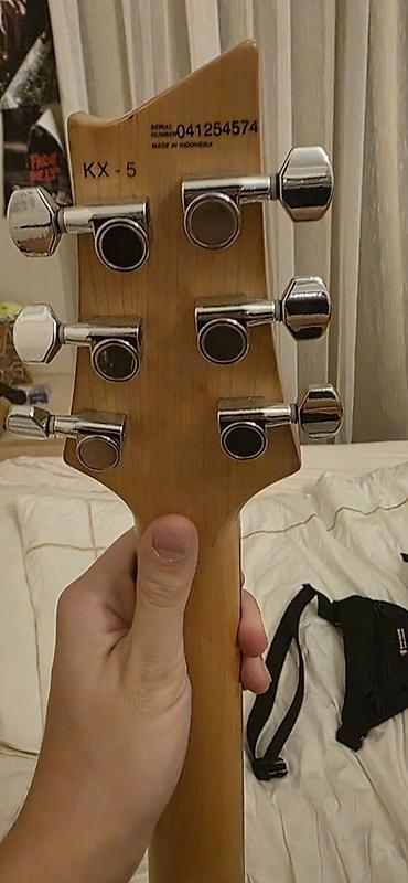 Elektro gitaralar: Cort kx5 + Epiphone Les Paul vintage edition barter edirem yada — 4