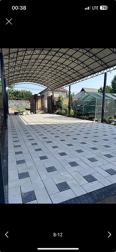 Тротуарная плитка: Тротуарная плитка, Другая модель, Под камень, Для двора, Новый — 2