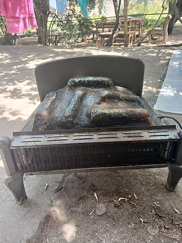 Peçlər və kaminlər: Döküm dəmir “odun közü” effektli elektrik kamin seti - Material: tam — 2
