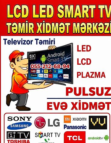 ucuz plazma tv: LCD, LED, Smart TV Təmiri – Peşəkar servis - Televizor təmiri: LED — 1