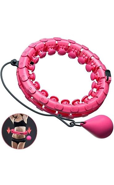 halqa ile qarin eritmek: Ağıllı Fitness Hula Hoop – tənzimlənən çəkili masaj halqası - 24 ədəd — 1