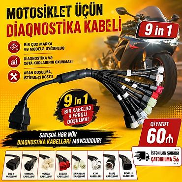 masin diski: Motosiklet üçün diaqnostika kabeli. 🚍🚍🚍Diaqnostika kabelləri Lənkəran — 1