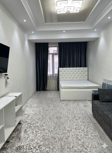 купить дачу в бишкеке недорого: 1 комната, 46 м², Элитка, 6 этаж, Дизайнерский ремонт