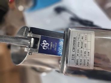 Buz aparatları: Buz qıran aparat Buz qıran makina Professional model Daşınması — 7