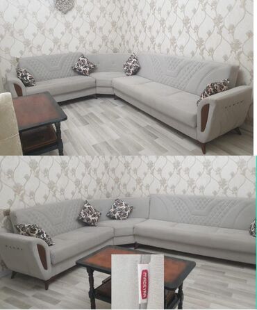 Sifarişlə çarpayılar: Künc divan, İşlənmiş, Açılan, Bazalı