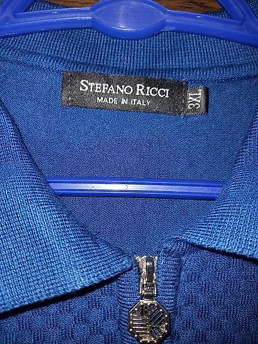 deri kurtka modelleri: Stefano Ricci kişi sviteri/polo-sviter - Mənşə: Made in Italy — 2