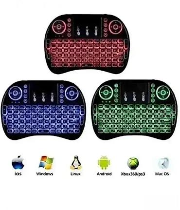 suva para: 🌈 RGB Svetleća Mini Tastatura – Kompaktna, moćna i moderna! Idealan — 1