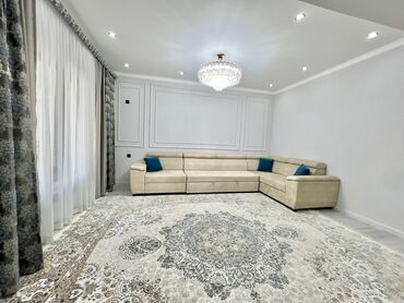 арендовать квартиру для офиса: 2 бөлмө, 75 кв. м, Элитка, 3 кабат, Евроремонт