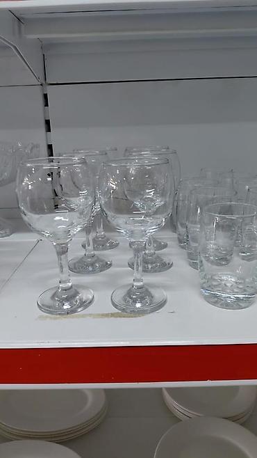 Посуда столовая: Посуда для сервировки стола — ассортимент - Бокалы на ножке из — 1