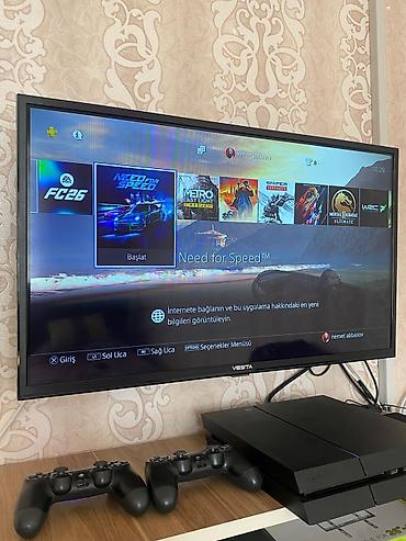 noutbuklar ucuz: Sony PlayStation 4 (PS4) — 500 GB - Model: PS4 Original (CUH-1xxx — 2
