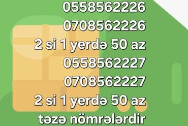 SİM-kartlar: Nömrə: ( 077 ) ( 5568080 )
