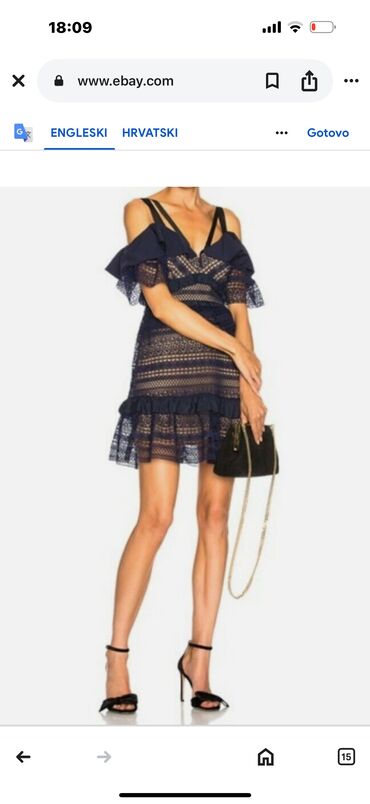 veliki spricevi cena: S (EU 36), color - Blue, Cocktail, Short sleeves