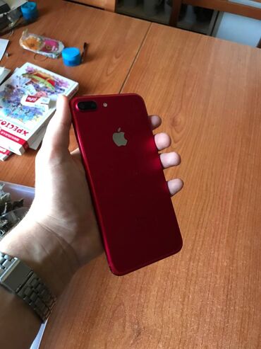 icloud acilmasi v Azərbaycan | Apple iPhone: IPhone 7 Plus | 128 GB | Qırmızı | Barmaq izi