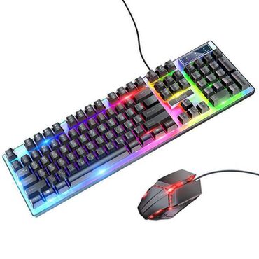 Клавиатуры: Игровая клавиатура и мышка (комплект), которые обладают всем