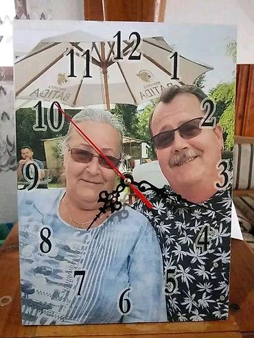 Satovi za kuću: Personalizovani zidni/sobni sat sa vašom fotografijom ZIDNI sat sa — 28