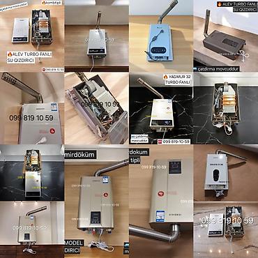azcomp electronics: Qazla işləyən ani su qızdırıcıları – 32 kW, 32 L -daxılınde olan — 2