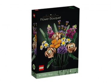 золото украшение: Lego Icons 10280Букет цветов 💐756 деталей рекомендованный возраст