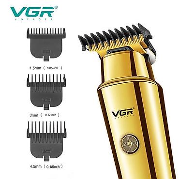 Бытовая техника: Trimmer VGR 947 - 6000RPM / 2000MAH - 500Dəqiqə / Cord/Cordless TYPC — 5