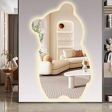 Güzgülər: Güzgü Divar üçün, Dekorativ, Arxa işıqlı — 1