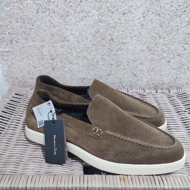Туфли: Мужские туфли, 40, Massimo Dutti, Новый, цвет - Коричневый, Платная доставка