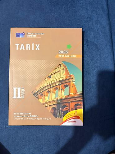 informatika test: Məhsul: DİM “Tarix 2025 – Test Toplusu”, II hissə Təsvir: - — 1