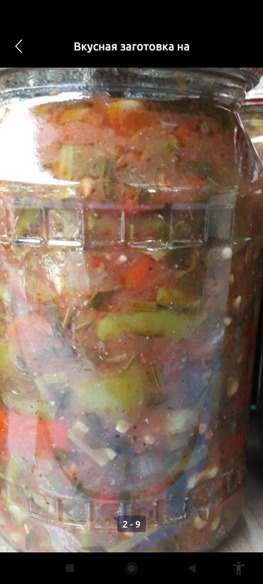 Масло, консервы: Огурцы маринованные 3х литровые 2х литровые 1 литровые домашняя — 7