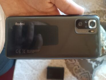 telefon qiymetleri redmi note 8: Xiaomi Redmi Note 10S, 128 GB, rəng - Bej, 
 Düyməli, Sensor, Barmaq izi