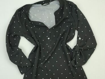 guess bluzki damskie czarne: Blouse, S (EU 36), condition - Very good