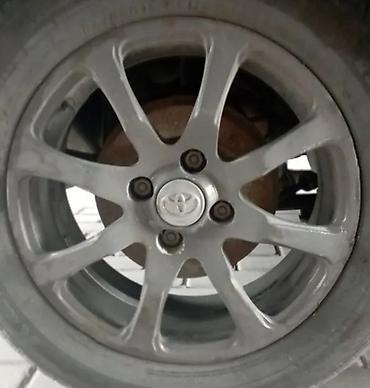 обмен титан диски: R15. 4х100 Легкосплавные диски Toyota, 10‑спицевые - Оригинальные — 2