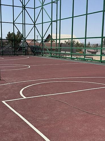 каток мини: Многофункциональная спортивная площадка с ограждением - Размеры — 3